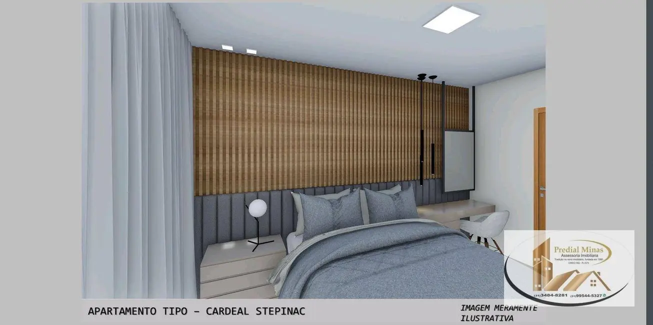 Foto 7 de Apartamento com 4 quartos à venda, 133m2 em Cidade Nova, Belo Horizonte - MG