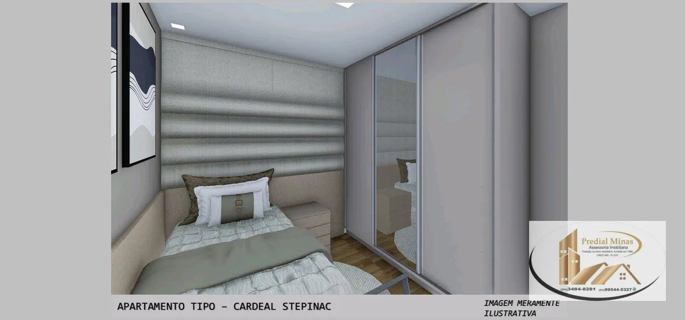 Foto 4 de Apartamento com 4 quartos à venda, 133m2 em Cidade Nova, Belo Horizonte - MG