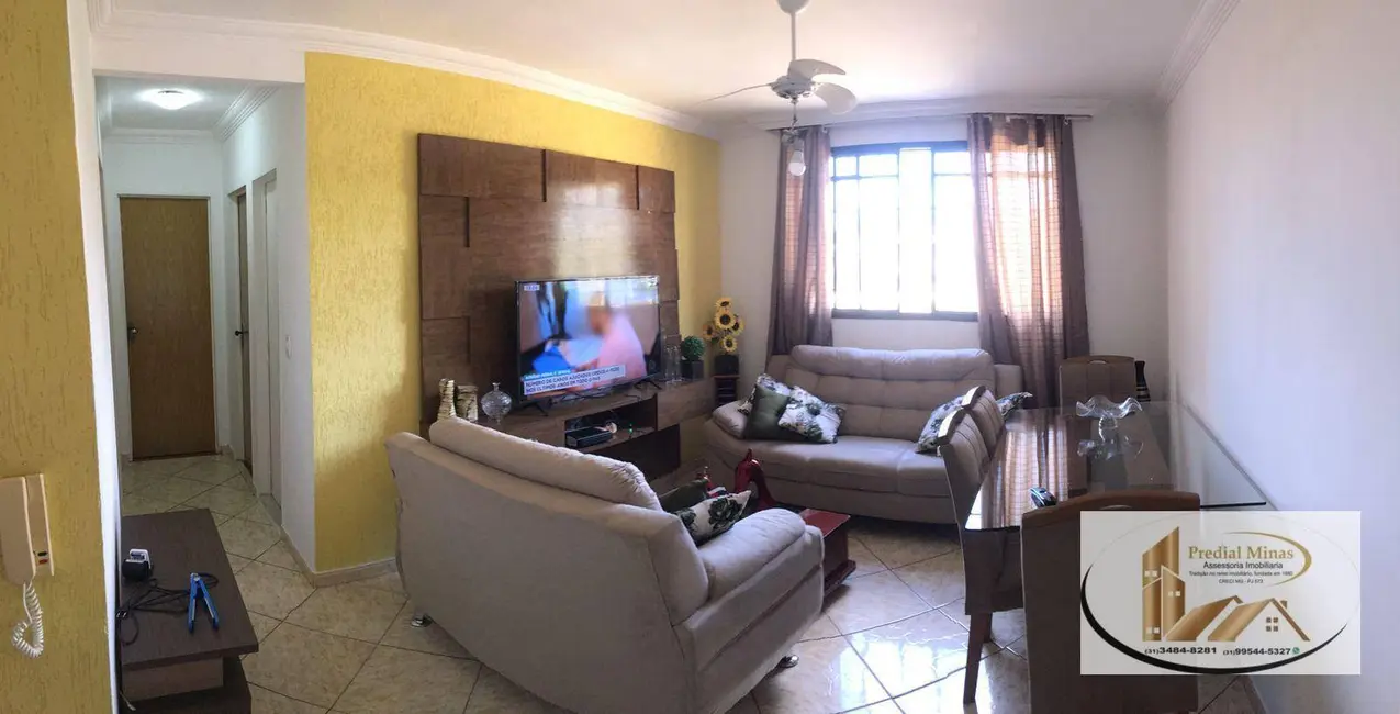 Foto 2 de Apartamento com 3 quartos à venda, 65m2 em Guarani, Belo Horizonte - MG