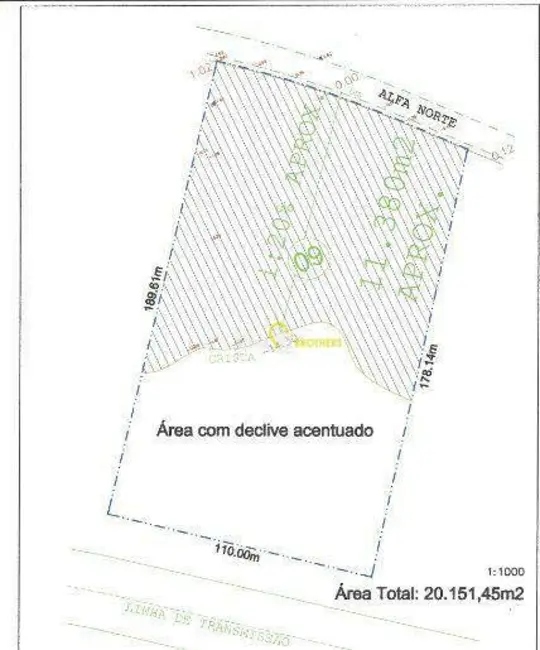 Foto 5 de Terreno / Lote à venda e para alugar, 21750m2 em Santana De Parnaiba - SP