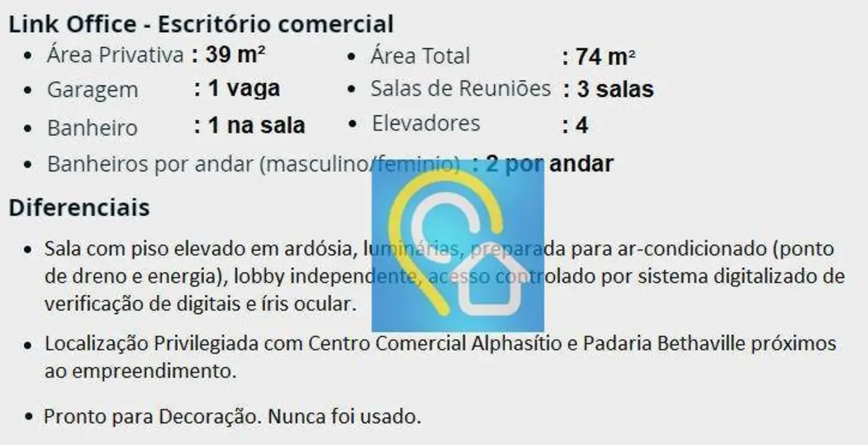 Foto 7 de Sala Comercial à venda, 39m2 em Tamboré, Santana De Parnaiba - SP