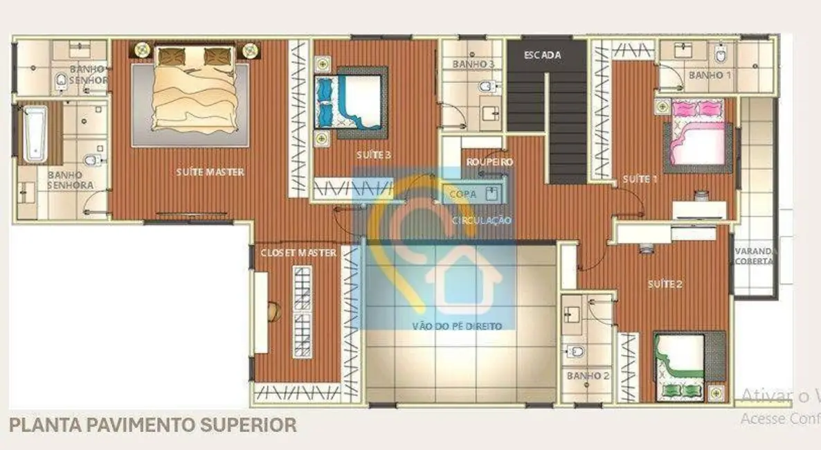 Foto 5 de Casa de Condomínio com 4 quartos à venda, 420m2 em Santana De Parnaiba - SP