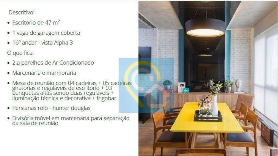 Sala Comercial à venda, 47m2 em Alphaville Conde II, Barueri - SP - imagem 7 Foto 7 de Sala Comercial à venda, 47m2 em Alphaville Conde II, Barueri - SP