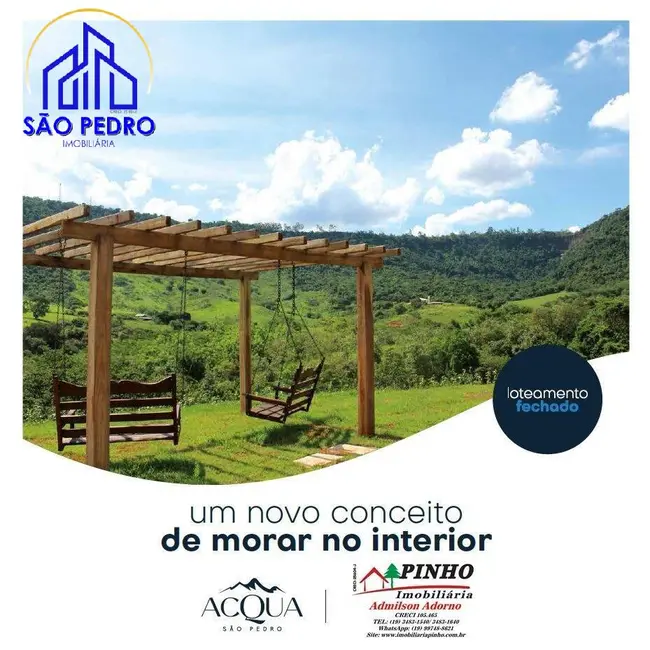 Foto 6 de Terreno / Lote à venda, 1000m2 em Sao Pedro - SP