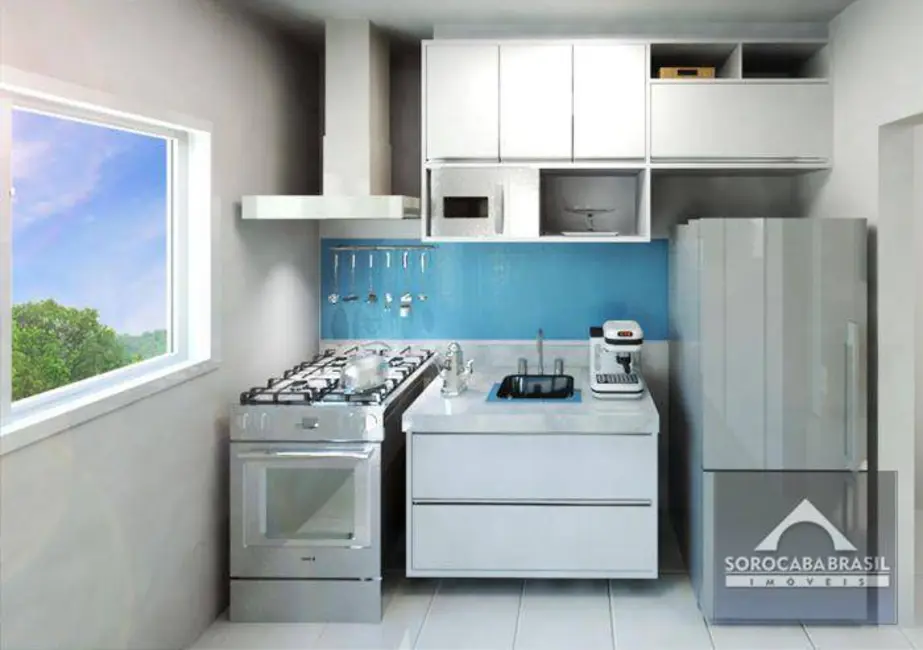 Foto 1 de Apartamento com 1 quarto à venda, 26m2 em Wanel Ville, Sorocaba - SP