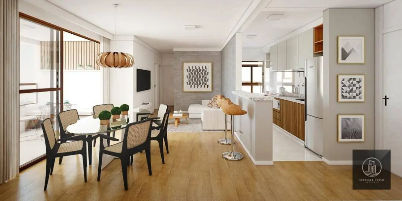 Foto 2 de Apartamento com 3 quartos à venda, 62m2 em Jardim Piratininga, Sorocaba - SP