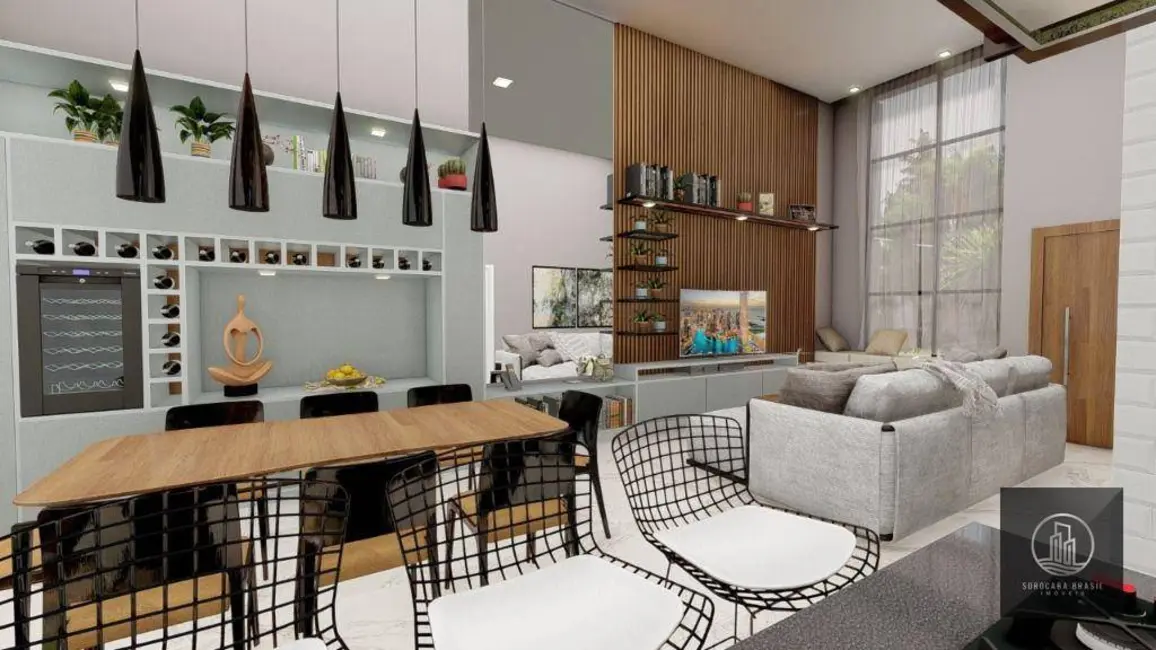 Casa de Condomínio com 3 quartos à venda, 250m2 em Sorocaba - SP - imagem 6 Foto 6 de Casa de Condomínio com 3 quartos à venda, 250m2 em Sorocaba - SP