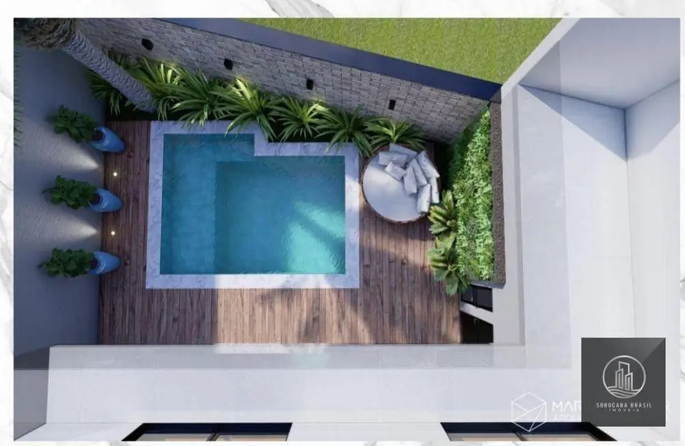 Foto 4 de Sobrado com 4 quartos à venda, 290m2 em Vossoroca, Votorantim - SP