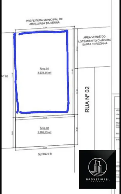 Sala Comercial à venda, 8500m2 em Parque Reserva Fazenda Imperial, Sorocaba - SP - imagem 3 Foto 3 de Sala Comercial à venda, 8500m2 em Parque Reserva Fazenda Imperial, Sorocaba - SP