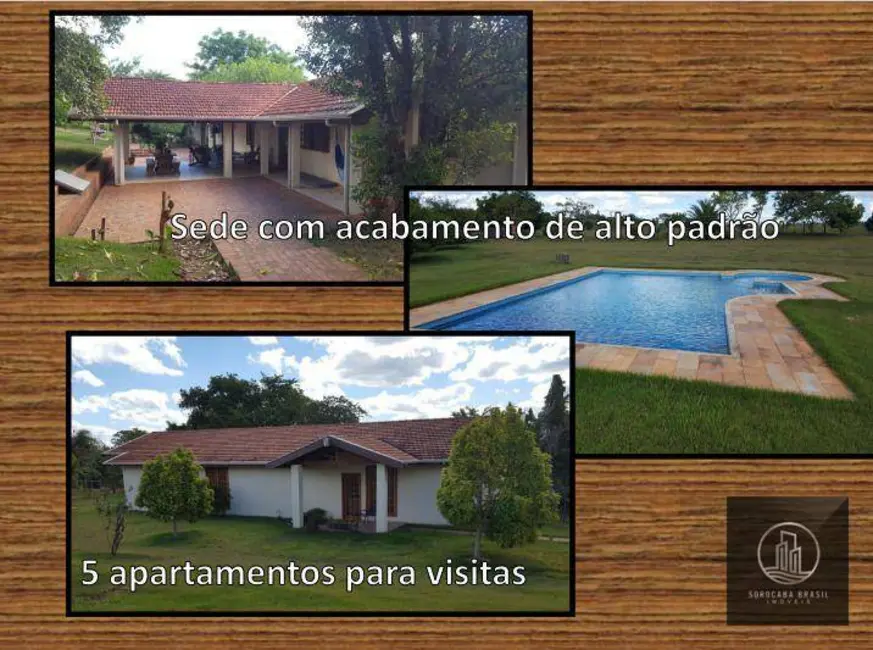 Foto 2 de Fazenda / Haras à venda, 6292000m2 em Nova Tatuí, Tatui - SP