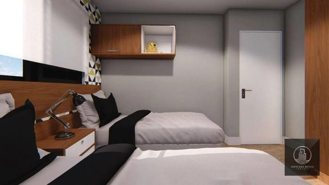 Foto 2 de Apartamento com 2 quartos à venda, 54m2 em Wanel Ville, Sorocaba - SP