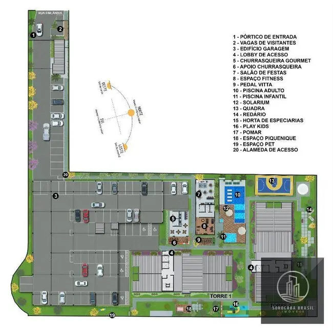 Apartamento com 2 quartos à venda, 55m2 em Jardim Europa, Sorocaba - SP - imagem 4 Foto 4 de Apartamento com 2 quartos à venda, 55m2 em Jardim Europa, Sorocaba - SP