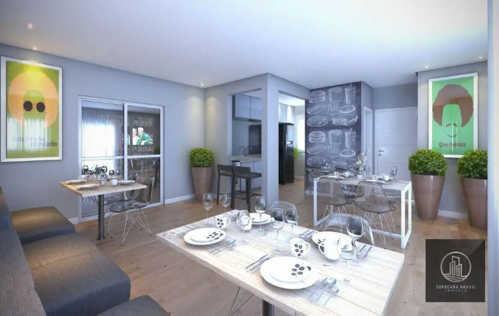 Foto 9 de Apartamento com 2 quartos à venda, 44m2 em Jardim Simus, Sorocaba - SP