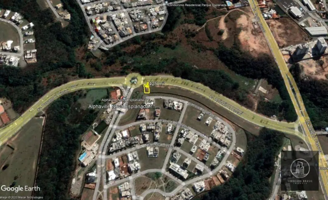 Foto 3 de Terreno / Lote para alugar, 425m2 em Alphaville Nova Esplanada, Votorantim - SP