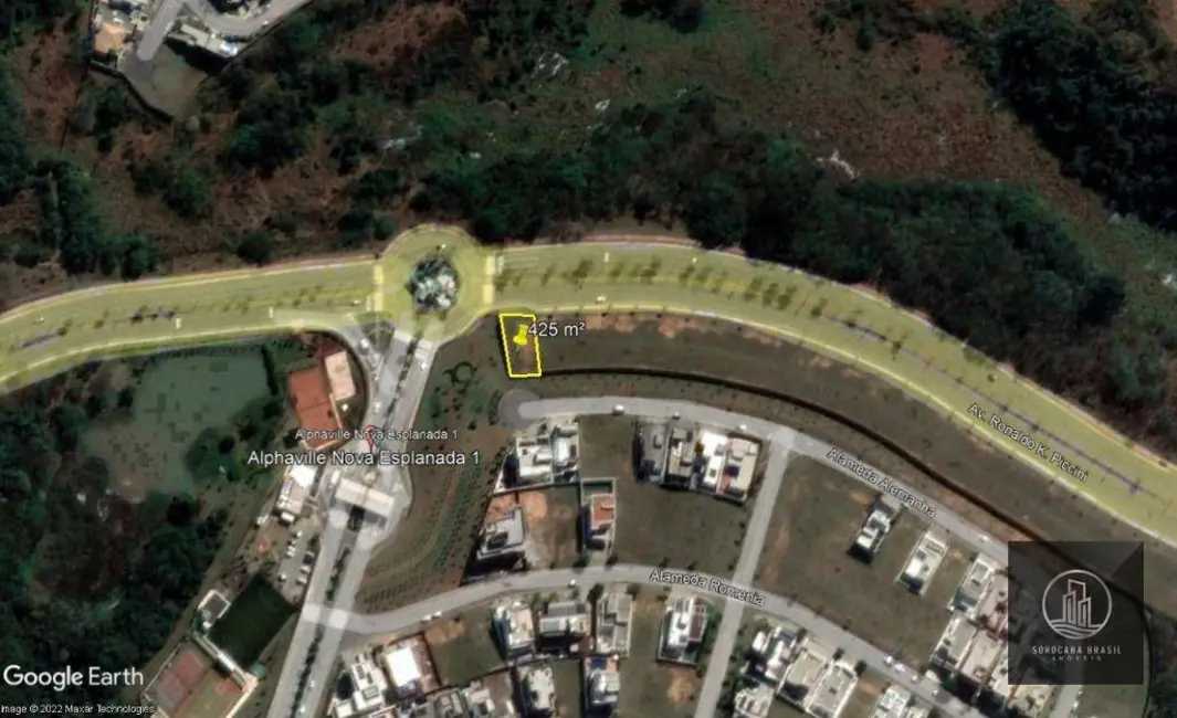 Foto 4 de Terreno / Lote para alugar, 425m2 em Alphaville Nova Esplanada, Votorantim - SP