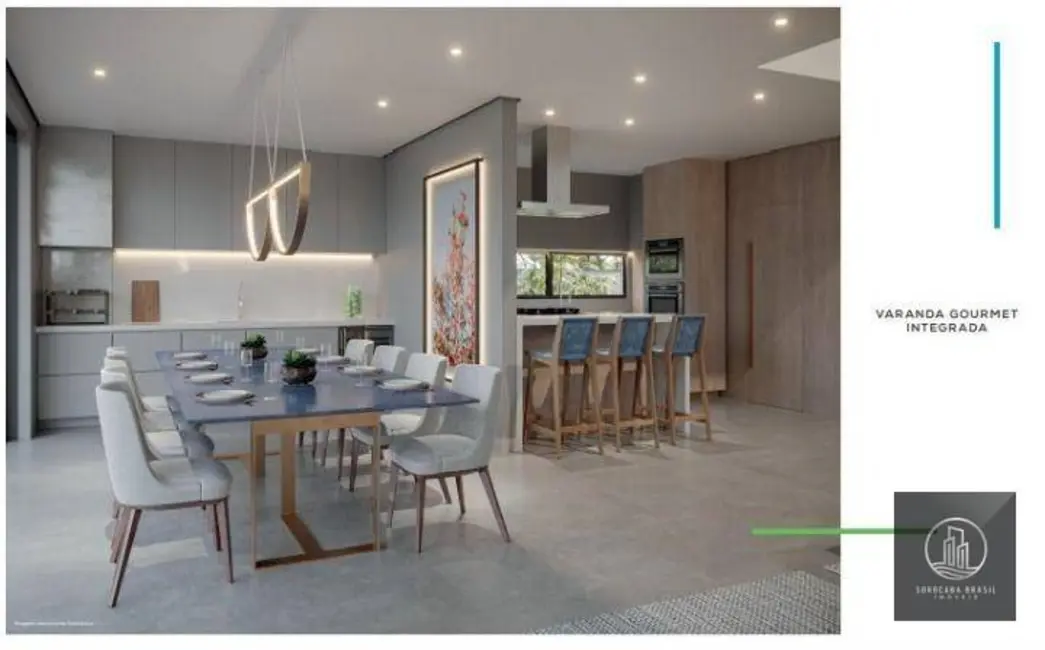 Foto 4 de Casa de Condomínio com 3 quartos à venda, 342m2 em Votorantim - SP