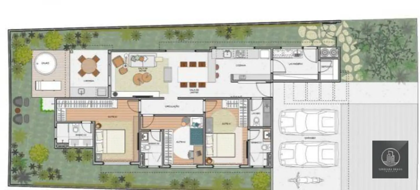 Foto 2 de Casa com 3 quartos à venda, 402m2 em Vila Martins, Itu - SP