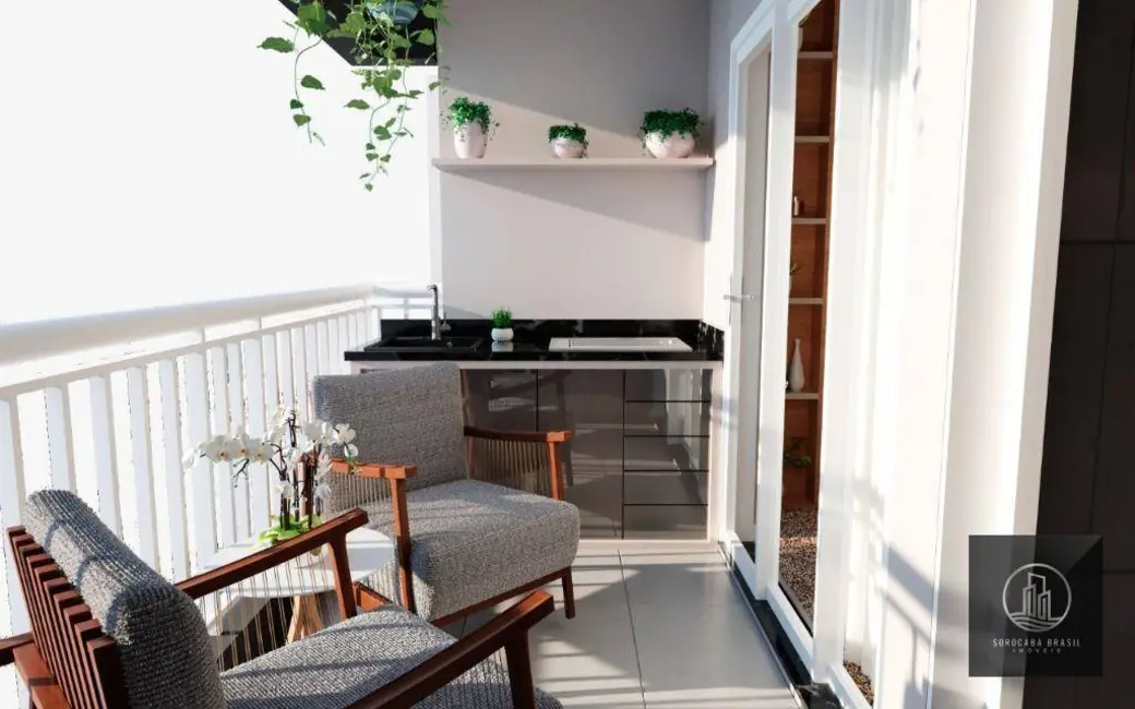 Foto 4 de Apartamento com 2 quartos à venda, 69m2 em Jardim Leocádia, Sorocaba - SP