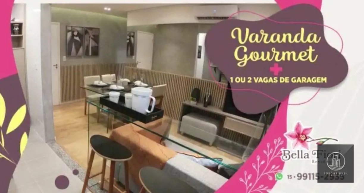 Foto 3 de Apartamento com 2 quartos à venda, 41m2 em Vila Fiori, Sorocaba - SP