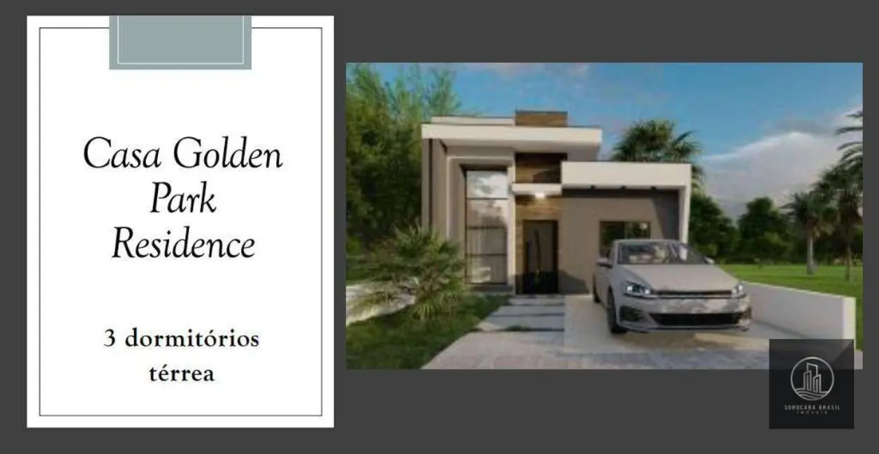 Foto 3 de Casa de Condomínio com 3 quartos à venda, 150m2 em Loteamento Dinorá Rosa, Sorocaba - SP