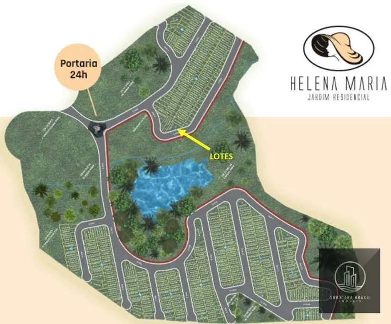 Foto 4 de Terreno / Lote à venda, 307m2 em Jardim Villagio Milano, Sorocaba - SP