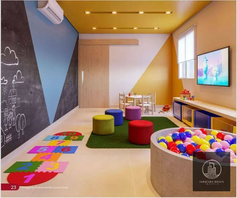 Foto 9 de Apartamento com 2 quartos à venda, 56m2 em Aparecidinha, Sorocaba - SP