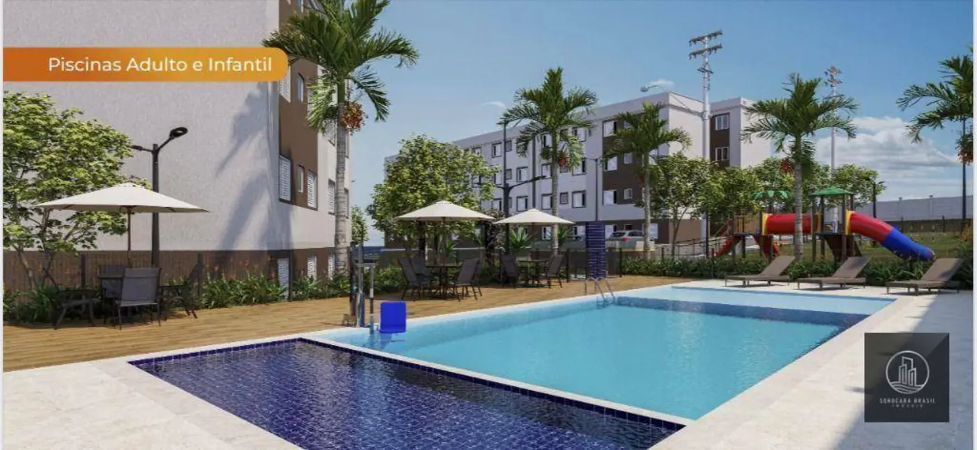 Apartamento com 2 quartos à venda, 44m2 em Sorocaba - SP - imagem 2 Foto 2 de Apartamento com 2 quartos à venda, 44m2 em Sorocaba - SP