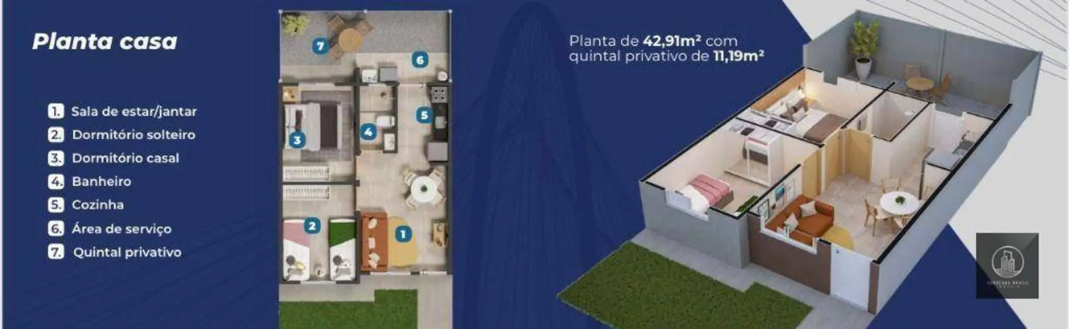 Foto 2 de Casa de Condomínio com 2 quartos à venda, 47m2 em Vila Bom Jesus, Sorocaba - SP