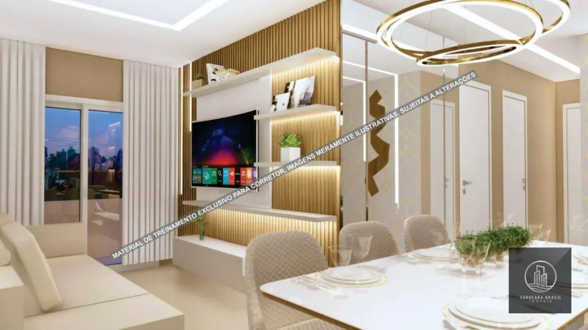 Foto 2 de Apartamento com 2 quartos à venda, 69m2 em Jardim Emília, Sorocaba - SP