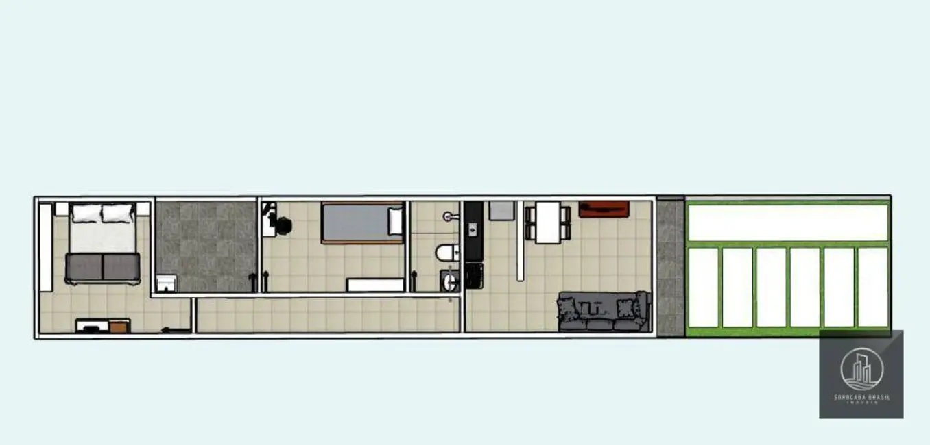 Foto 2 de Casa com 2 quartos à venda, 147m2 em Jardim Santa Marta, Sorocaba - SP