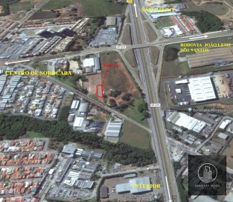 Foto 3 de Terreno / Lote à venda, 2204m2 em Parque Santa Isabel, Sorocaba - SP