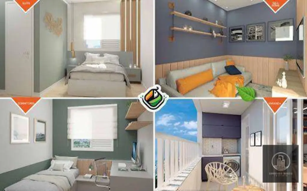 Foto 4 de Apartamento com 2 quartos à venda, 47m2 em Jardim Novo Mundo, Sorocaba - SP