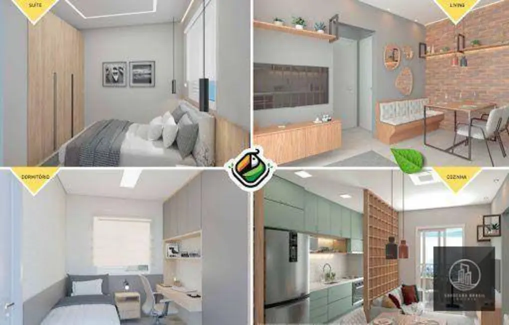 Foto 3 de Apartamento com 2 quartos à venda, 47m2 em Jardim Novo Mundo, Sorocaba - SP