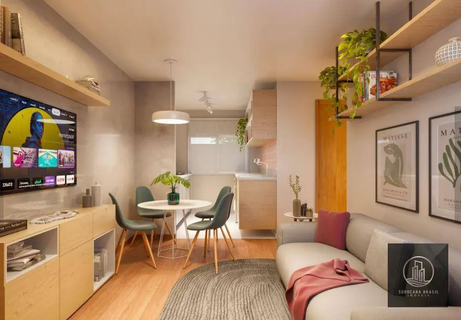Apartamento com 2 quartos à venda, 44m2 em Parque São Bento, Sorocaba - SP - imagem 3 Foto 3 de Apartamento com 2 quartos à venda, 44m2 em Parque São Bento, Sorocaba - SP