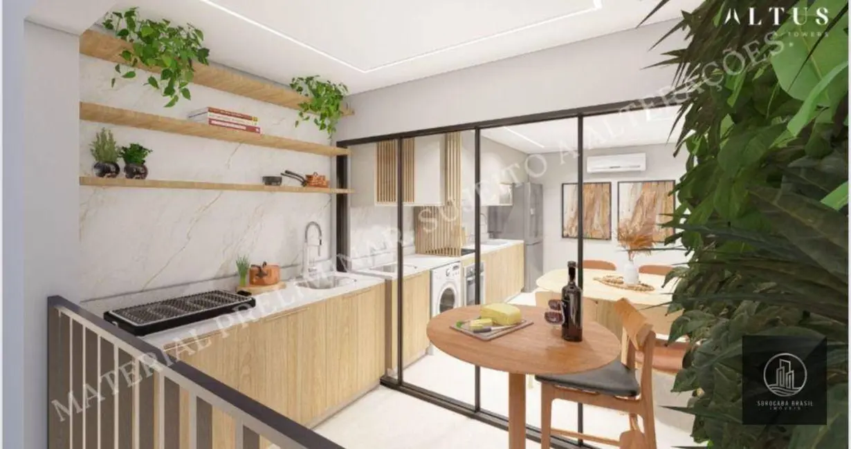 Foto 9 de Apartamento com 3 quartos à venda, 72m2 em Vila Lucy, Sorocaba - SP