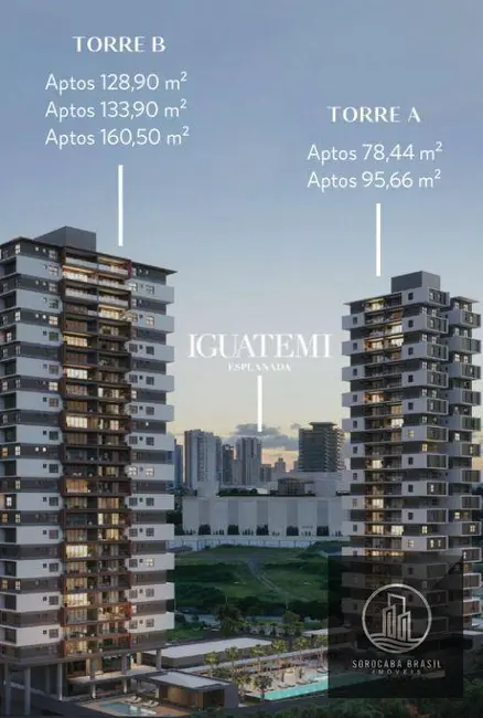Foto 1 de Apartamento com 3 quartos à venda, 133m2 em Jardim Maria José, Votorantim - SP