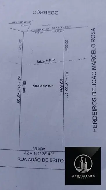 Terreno / Lote à venda, 3557m2 em Vila Leopoldina, Sorocaba - SP - imagem 7 Foto 7 de Terreno / Lote à venda, 3557m2 em Vila Leopoldina, Sorocaba - SP