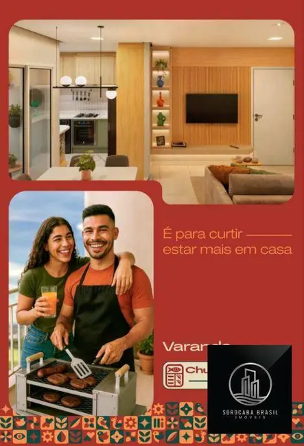 Apartamento com 2 quartos à venda, 52m2 em Sorocaba - SP - imagem 6 Foto 6 de Apartamento com 2 quartos à venda, 52m2 em Sorocaba - SP