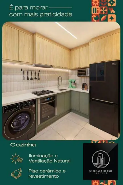 Apartamento com 2 quartos à venda, 52m2 em Sorocaba - SP - imagem 9 Foto 9 de Apartamento com 2 quartos à venda, 52m2 em Sorocaba - SP