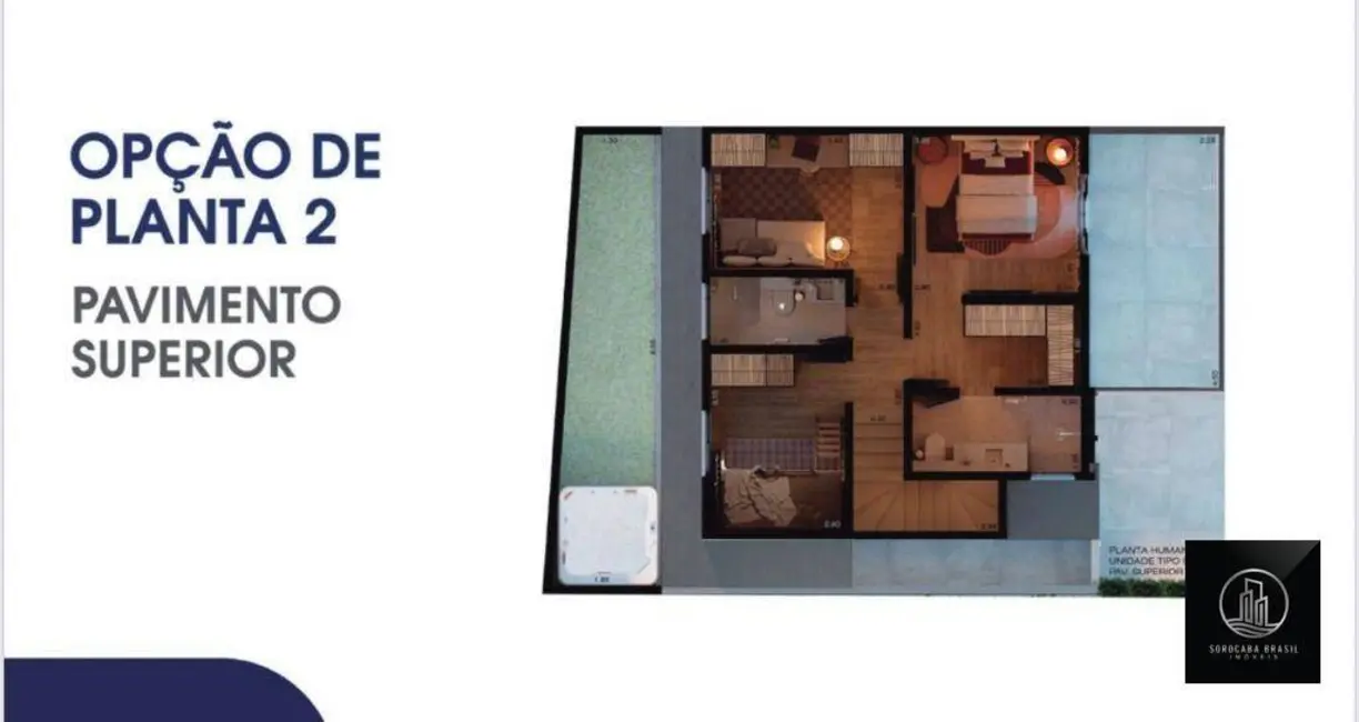 Sobrado com 3 quartos à venda, 119m2 em Chácaras Reunidas São Jorge, Sorocaba - SP - imagem 7 Foto 7 de Sobrado com 3 quartos à venda, 119m2 em Chácaras Reunidas São Jorge, Sorocaba - SP