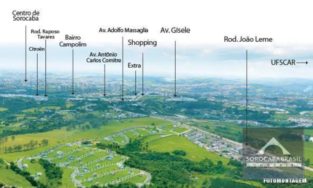 Foto 4 de Terreno / Lote à venda, 336m2 em Votorantim - SP