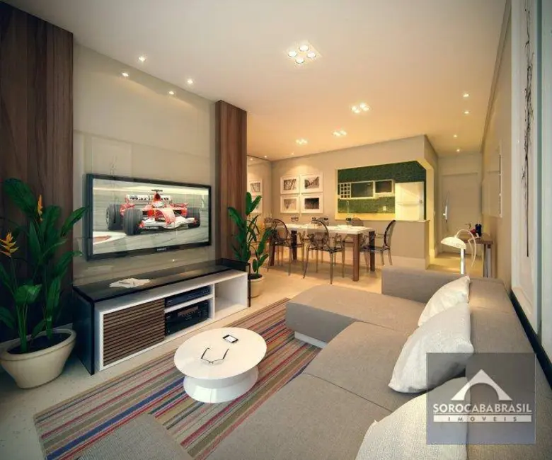 Apartamento com 3 quartos à venda, 89m2 em Além Ponte, Sorocaba - SP - imagem 2 Foto 2 de Apartamento com 3 quartos à venda, 89m2 em Além Ponte, Sorocaba - SP