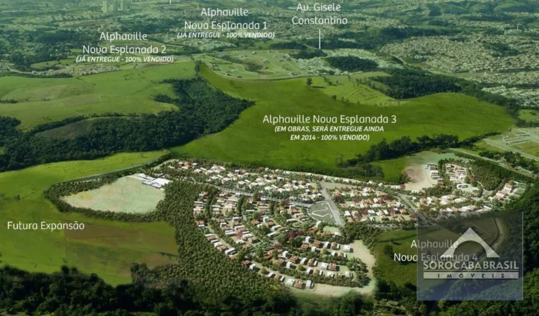 Foto 2 de Terreno / Lote à venda, 735m2 em Votorantim - SP