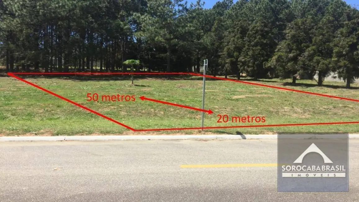 Foto 1 de Terreno / Lote à venda, 1000m2 em Sorocaba - SP