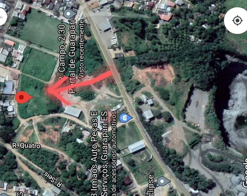 Foto 5 de Terreno / Lote à venda, 4250m2 em Perocão, Guarapari - ES