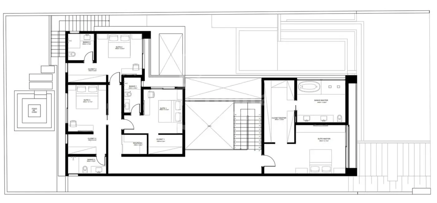 Foto 8 de Casa de Condomínio com 4 quartos à venda, 545m2 em Tamboré, Santana De Parnaiba - SP