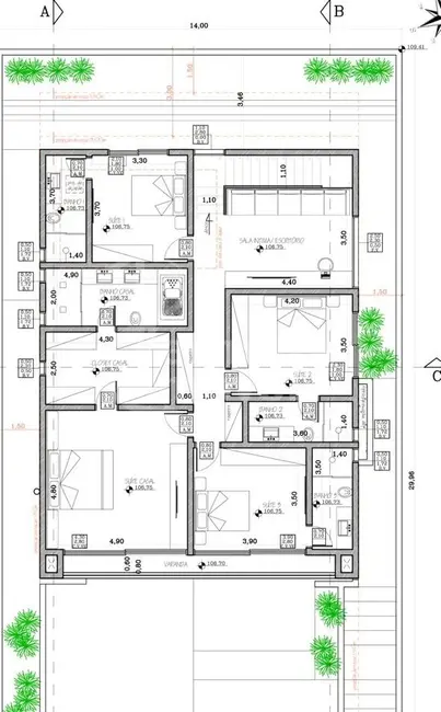 Foto 3 de Casa de Condomínio com 4 quartos à venda, 390m2 em Tamboré, Santana De Parnaiba - SP