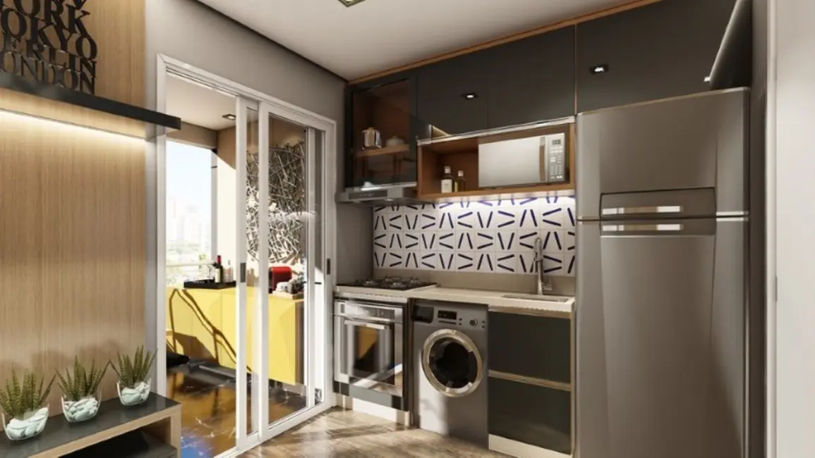 Apartamento com 1 quarto à venda, 34m2 em Lapa, São Paulo - SP - imagem 6 Foto 6 de Apartamento com 1 quarto à venda, 34m2 em Lapa, São Paulo - SP