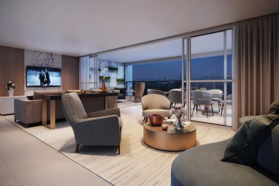 Apartamento com 4 quartos à venda, 164m2 em Moema, São Paulo - SP - imagem 5 Foto 5 de Apartamento com 4 quartos à venda, 164m2 em Moema, São Paulo - SP