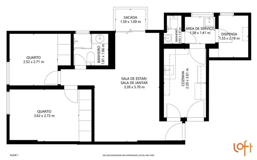Apartamento com 2 quartos à venda, 68m2 em Vila Mariana, São Paulo - SP - imagem 9 Foto 9 de Apartamento com 2 quartos à venda, 68m2 em Vila Mariana, São Paulo - SP
